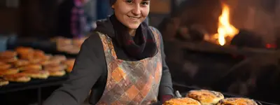 Close up adult cooking